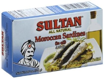 Sultan Sardines Mild In Oil 4.37oz