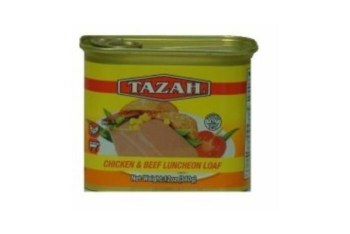 Tazah Chicken Beef Luncheon 12oz