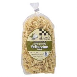 Al Dente Garlic Parsley Fettucine Pasta 12oz
