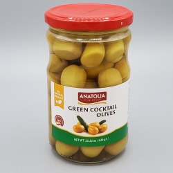 Anatolia Green Coctail Olives 630g