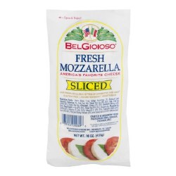 Belgioioso Mozzarella Cheese Sliced Log 16 oz