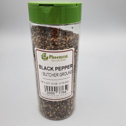 Phoenicia Butcher Grind Black Pepper 6 oz