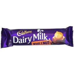 Cadbury Dairy Milk Whole Nut Chocolate 45g