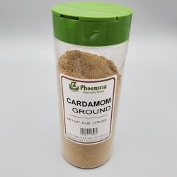 Phoenicia Ground Cardamom 6 oz jar