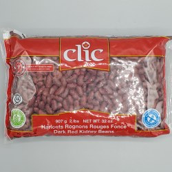 Clic Red Kidney Beans Dark Color 2lb