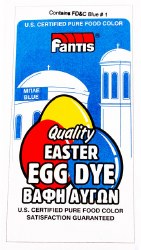 Fantis Egg Dye Blue 1 packet
