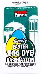 Fantis Egg Dye Green 1 packet