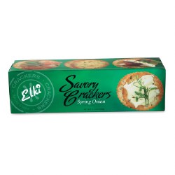 Elki Spring Onion Crackers 5.3 oz