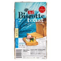 Eti Toast No Salt 336g