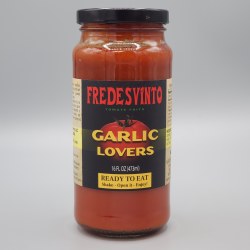 Fredesvinto Garlic Lovers Pasta Sauce 16 oz