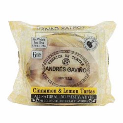 Gavino Tortas Cinnamon Lemon 180 g