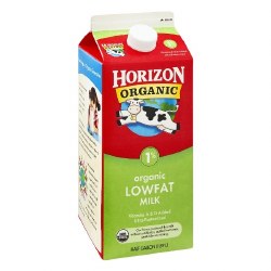 Horizon Milk Lowfat 1% 64 oz