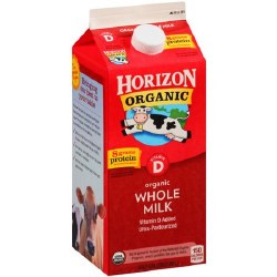 Horizon Milk Whole Milk 64 oz