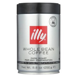 Illy Coffee Whole Beans Dark Roast 8.8oz