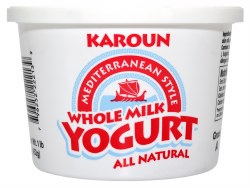 Karoun Yogurt Plain Mediterranean Style Whole Milk 1lb