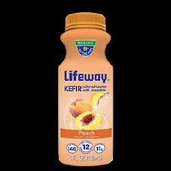 Lifeway Kefir Peach Lowfat 8oz