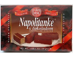 Kras Napolitanke Chocolate Covered Wafer 500g