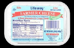 Lifeway Farmer Cheese Lite 16oz