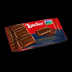 Loacker Specialty Chocolate Bar, Dark-Noir - 55 g