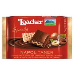 Loacker Chocolate Bar Napolitaner 54g