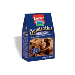 Loacker Quadratini Chocolate Wafer 250g