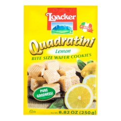 Loacker Quadratini Lemon Wafer 250g