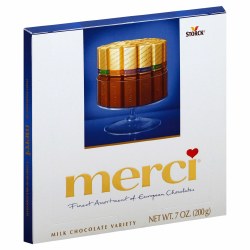 Merci Assorted Milk Chocolate 7oz