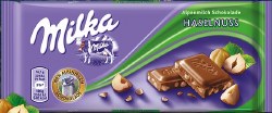 Milka Chocolate Hazelnut Pieces 3.5oz