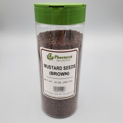 Phoenicia Brown Mustard Seeds 10 oz