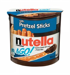 Nutella Go Chocolate Hazelnut Spread With Pretzel Sticks52g