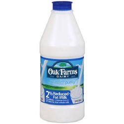 Oak Farms Milk 2% Reduced Fat Quart