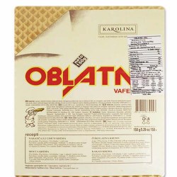 Oblante Tort Wafer Plain 5oz