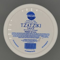 Olympia Tzatziki Cucumber Gyro Sauce 4lb