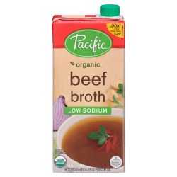 Pacific Beef Broth Low Sodium 32oz