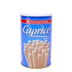 Papadopoulos Caprice Vanilla Wafer Sticks 250g