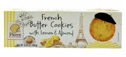 Pierre Butter Cookies Lemon Almond 150g