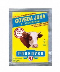 Podravka Beef Noodle Soup 62g