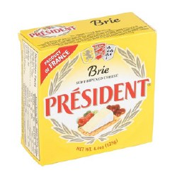 President Brie Cheese In Tin 4.4oz