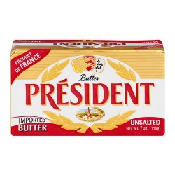 President Butter Unsalted 7 oz