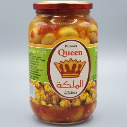 Queen Olives Green With Pepper 950g