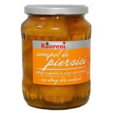 Raureni Peach Compote 700g