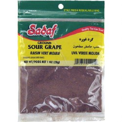 Sadaf Sour Grape Dried Ground 1oz