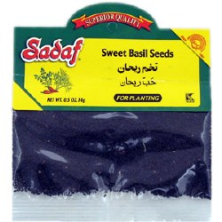 Sadaf Sweet Basil Seeds 0.5oz