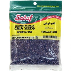 Sadaf Tokhme Sharbati Chia Seeds 4oz