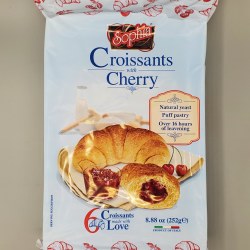 Sophia Croissant Cherry 252g