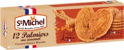 St. Michel Palmiers Butter Biscuits Caramel 100g