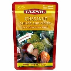 Tazah Grilled and Peeled Chestnuts 3.5oz