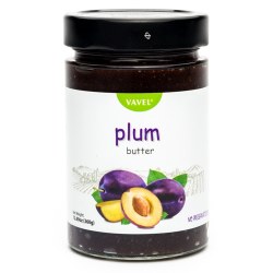 Vavel Plum Butter Jam 12 oz