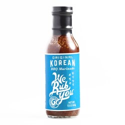 We Rub You Korean BBQ Marinade ORIGINAL 15 oz