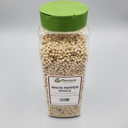 Phoenicia White Pepper Whole 1.25 lb